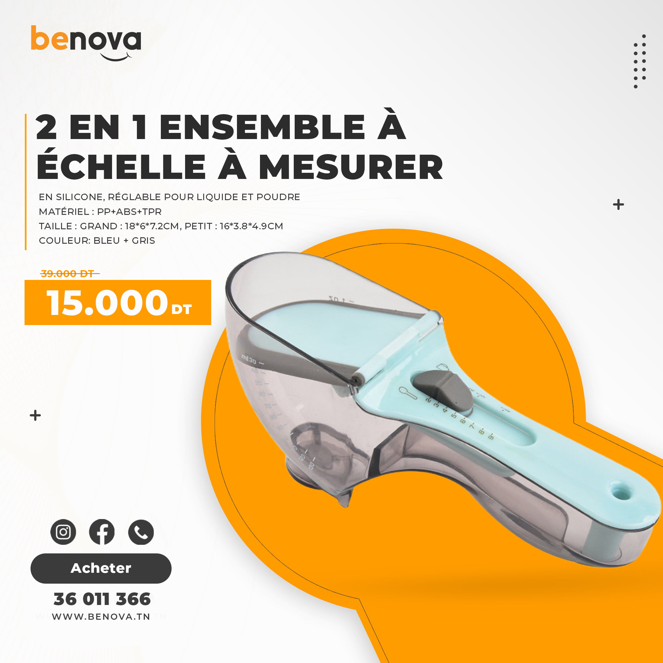 Aiguiseur de couteaux céramique multifonctionnel, Avec Ventouse durable (2 pièces)