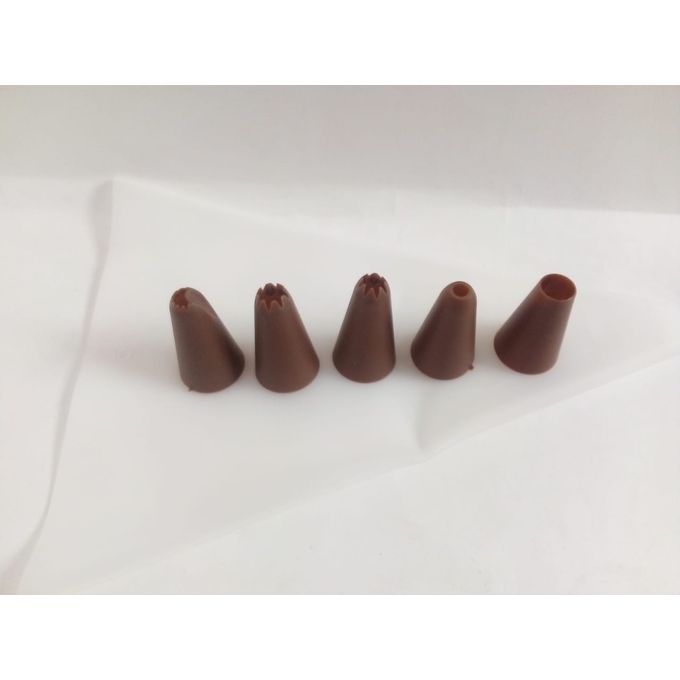 Poche a douille en Silicone alimentaire indechirable 5 douilles