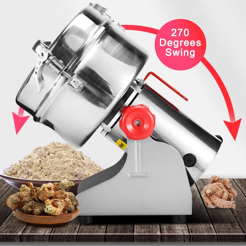 Broyeur électrique SILVERCREST Multifonction 500G en acier inoxydable, grande vitesse à pendule, Puissance Forte 1880 W ( ORIGINAL)