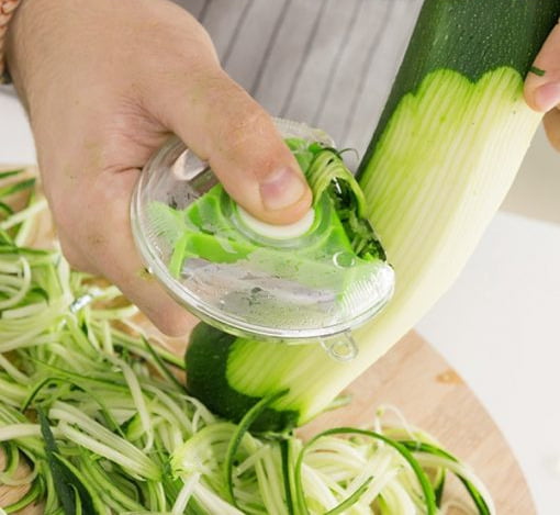 2 Éplucheurs magique 4en1 de légumes et Fruits en acier inoxydable