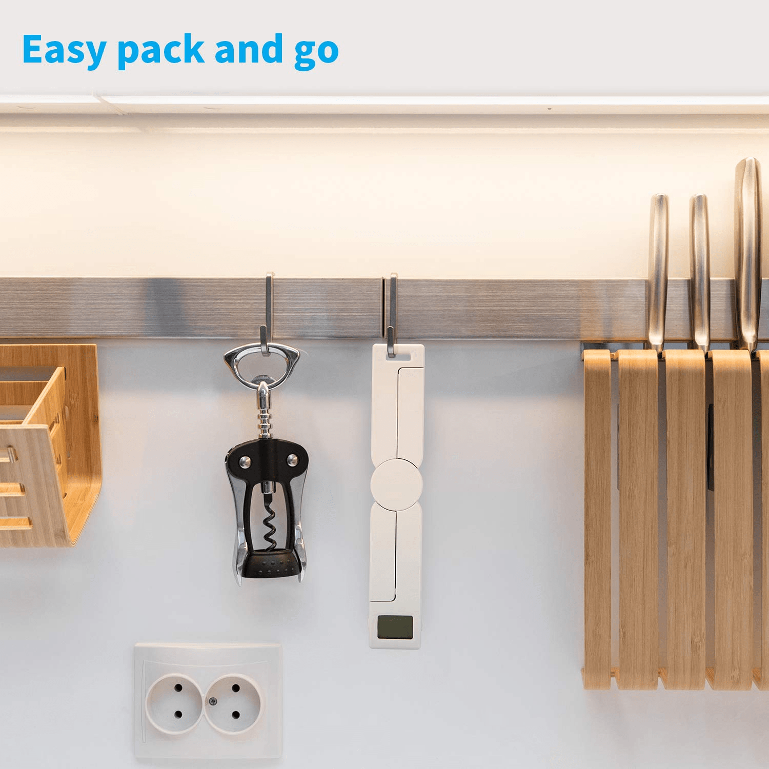 3en1 Balance alimentaire numérique portable pliante compacte, très précise avec écran LCD 5Kg