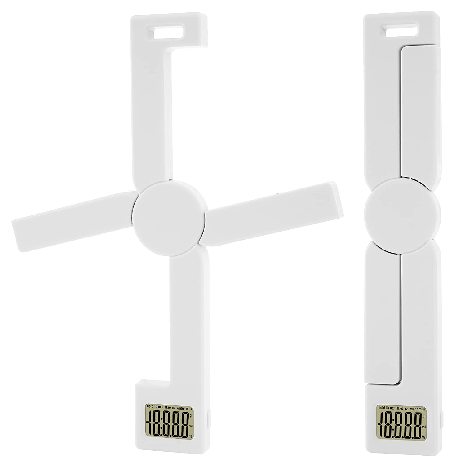 3en1 Balance alimentaire numérique portable pliante compacte, très précise avec écran LCD 5Kg