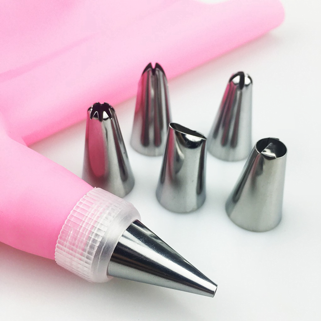 Poche a douille en Silicone alimentaire indechirable 5 douilles