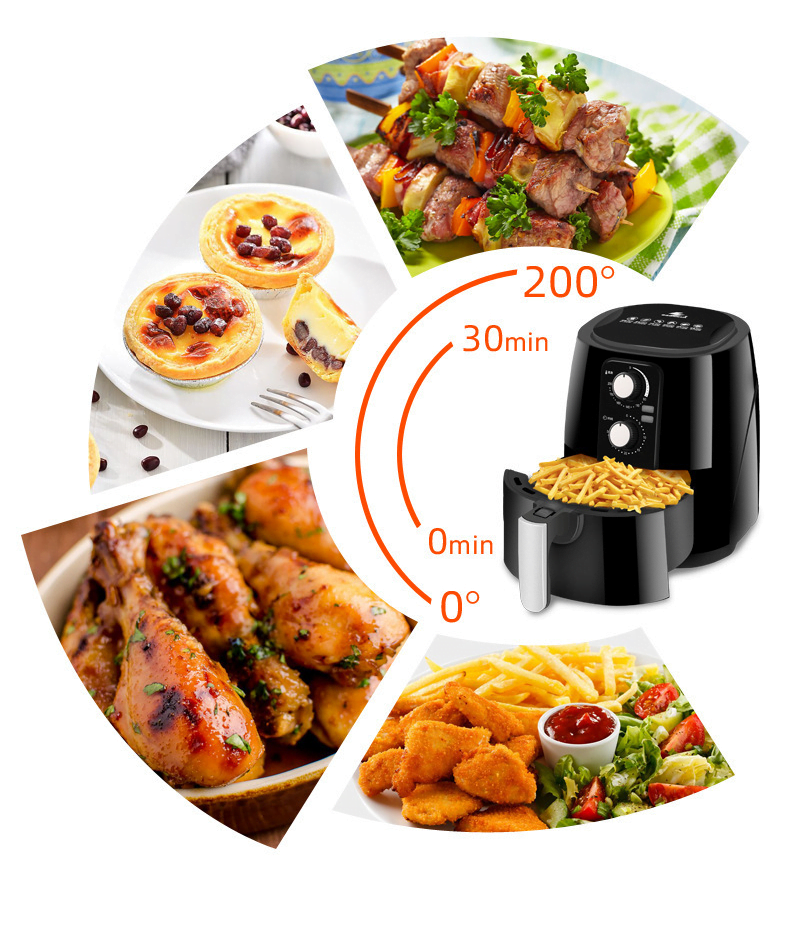 Air Fryer , multifonction, grande capacité 7L