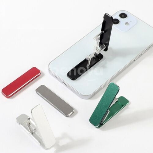 Support de téléphone Portable pliable multi-angles et réglable Ultra mince en en alliage d’aluminium universel