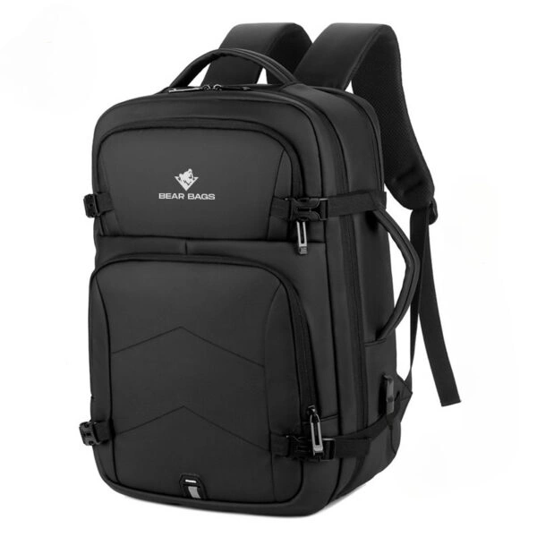 Nomad BearBags® – Sac À Dos Étanche 40L Extensible Avec Chargement USB Pour Voyage Professionnel