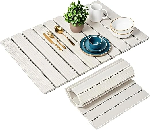 Tapis Égouttoir Vaisselle Absorbant Antidérapant - Séchage Rapide & Lavable Pour Cuisine