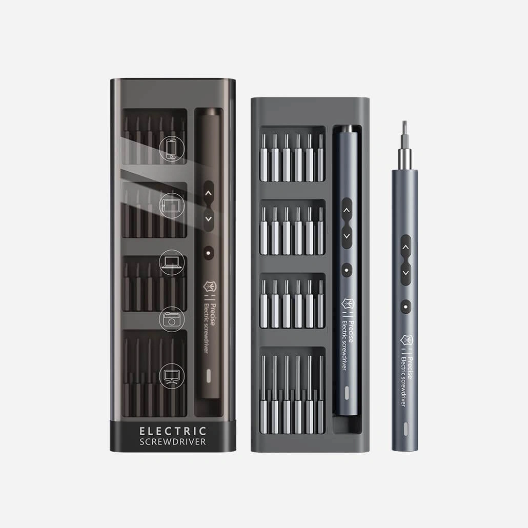 51en1 Tournevis Électriques Professionnels Sans fil Et Rechargeable Avec Lumière LED