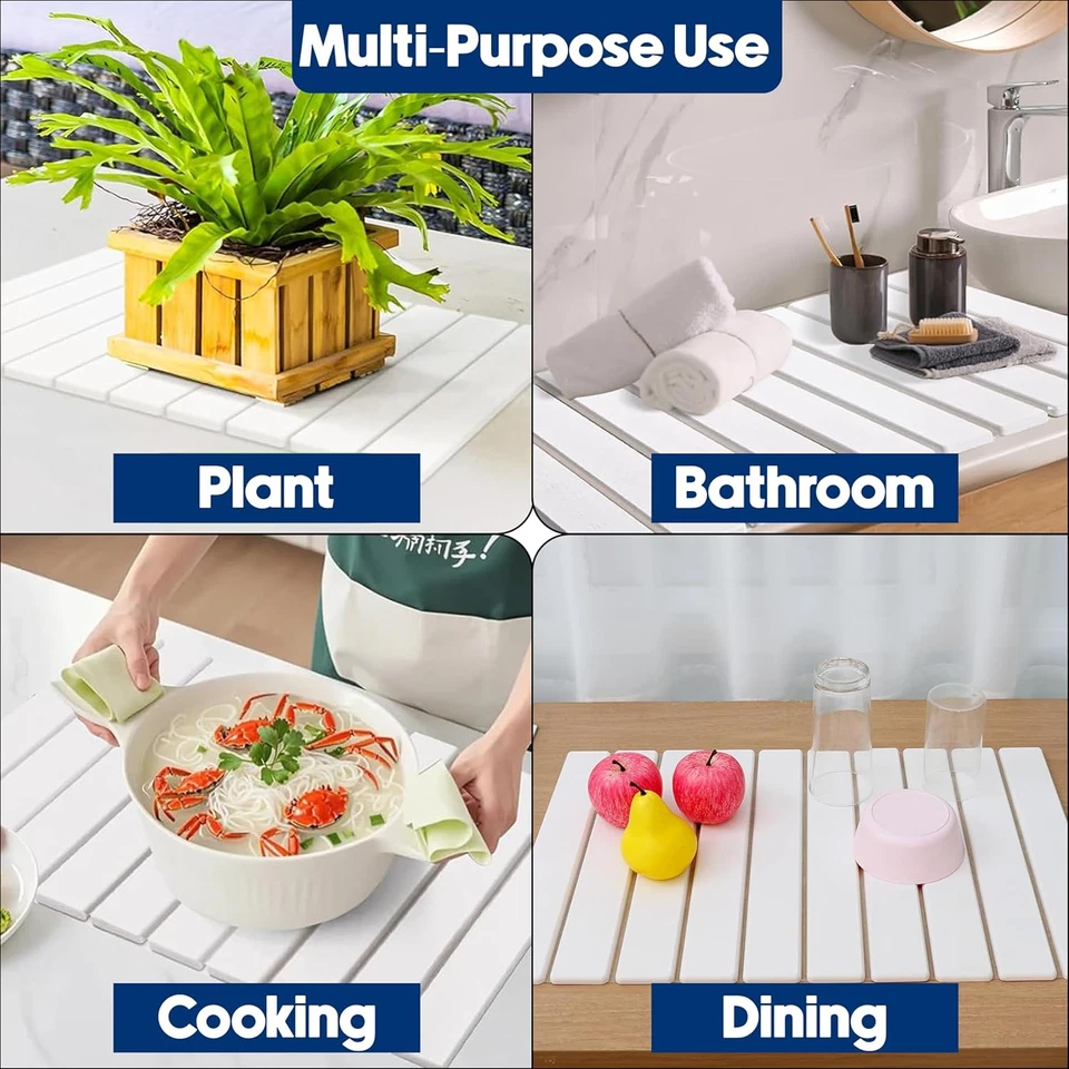 Tapis Égouttoir Vaisselle Absorbant Antidérapant - Séchage Rapide & Lavable Pour Cuisine