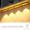 4en1 Lumière LED Intelligente Avec Détecteur De Mouvement PIR Rechargeable Par USB