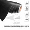Nano Autocollant 4D Multifonction En Fibre De Carbone 10M Pour Protection voiture