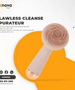 Flawless Cleanse Épurateur, nettoyant et message rechargable En Silicone