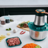 Hachoir à Viande Slivercrest Electrique Multifonction 3L en Acier Inoxydable 850W