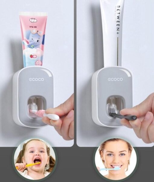 Distributeur automatique de dentifrice mural, résistant à la poussière et à l’eau