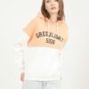 Sweat à capuche en tissu Fleece pour Femme Greenlight Rose