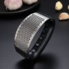 304 Garlic Press Household Manual Garlic Press Device Kitchen Press With Box Squeezer Handheld Ginger Garlic 1