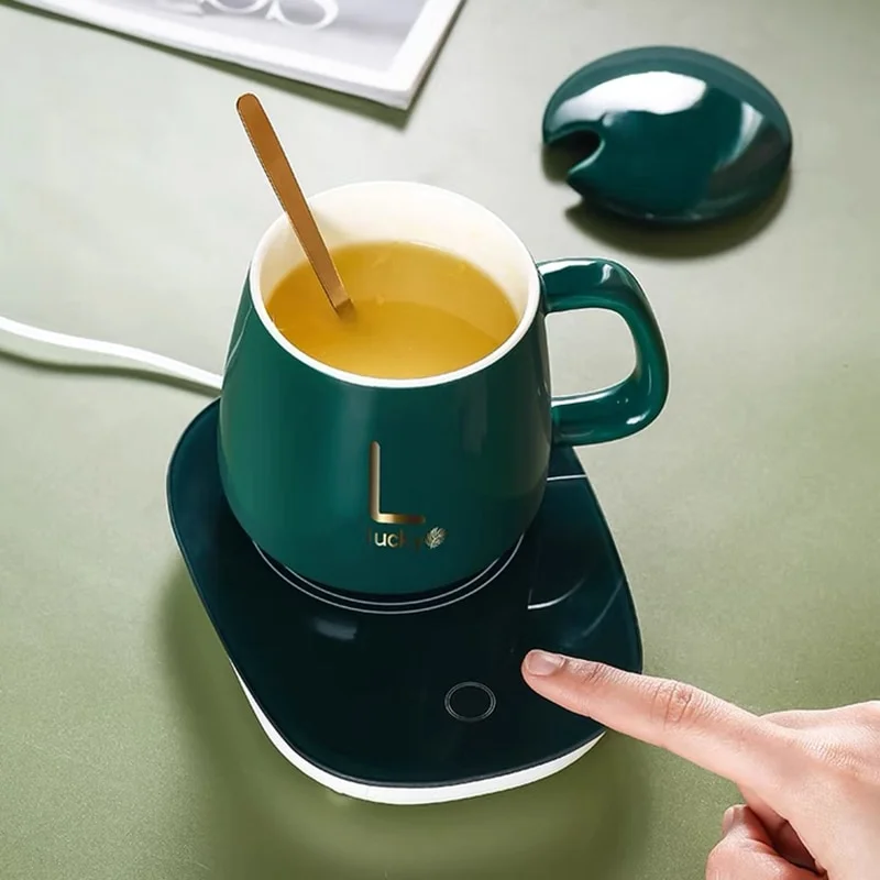 Chauffe-café de bureau intelligent – ​​Chauffe-boisson électrique pour Café  et lait –