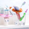 Distributeur de dentifrice porte rouleau accessoires de d coration de cuisine salle de bains presse de 3