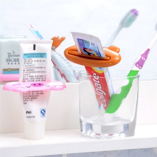 Distributeur de dentifrice porte rouleau accessoires de d coration de cuisine salle de bains presse de 3
