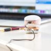 Épilateur de retrait facial indolore rotatif USB à 4 têtes électriques Originale