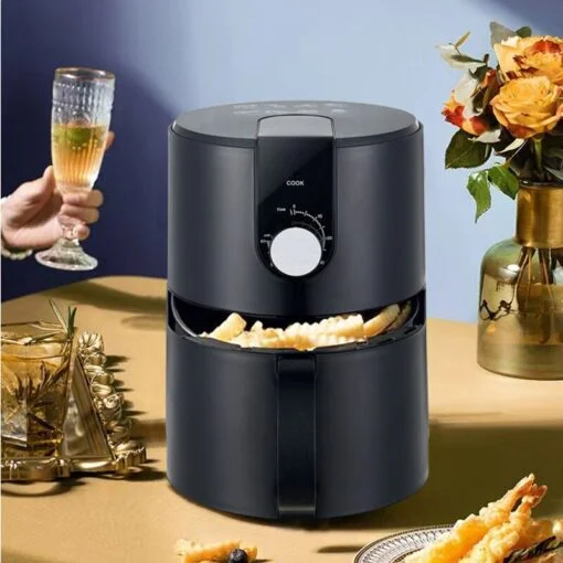 Air Fryer VIDEKS 4.8 L, contrôle Intelligent et sain, sans prise d’huile 2800W (European quality)