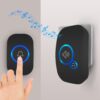 KERUI – sonnette intelligente sans fil imperméable à l’eau, alarme de sécurité à domicile, lumière LED