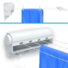 Corde sèche-linge rétractable 4 Fils de 3,2mètres, pour intérieur et extérieur