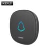KERUI – sonnette intelligente sans fil imperméable à l’eau, alarme de sécurité à domicile, lumière LED