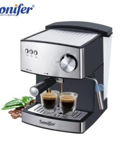 Machine caf expresso lectrique 220V appareil caf mousseux broyeur caf appareil de cuisine 1