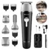 Kemei 10 en 1 Kit de tondeuse électrique pour rasage à cheveux et à barbe