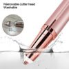 Epilateur flawless de sourcils électrique rechargable pour visage et corps