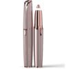 Epilateur flawless de sourcils électrique rechargable pour visage et corps