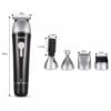 Kemei 10 en 1 Kit de tondeuse électrique pour rasage à cheveux et à barbe