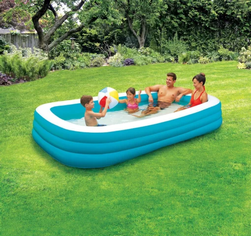 Grande Piscine gonflable Durable Familiale , baignoire à 3 couches