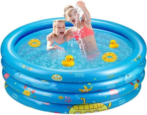 Piscine gonflable pour enfants, bassin d’extérieur Portable et multifonction