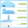 Mini Machine À Laver À Ultrasons pliable et portable Avec centrifugeuse de séchage + Panier 3Kg