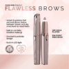 Epilateur flawless de sourcils électrique rechargable pour visage et corps