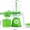 3 en 1 Presse-agrumes, petit robot de cuisine, presse-agrumes de citron à main, jus de fruits frais Portable