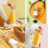blender Fresh Juice Portable puissante pour jus secoue Smoothies charge sans fil avec six lames