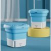 Mini Machine À Laver À Ultrasons pliable et portable Avec centrifugeuse de séchage + Panier 3Kg