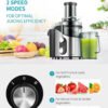 Presse-agrumes centrifuge extra large à 2 vitesses pour fruits et légumes, facile à nettoyer