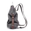 Devon – 3 en 1 Sac a dos Convertible Vintage en toile·Q Multifonctionnel avec Grande Capacité