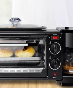 Machine multifonction 3 en 1, Machine à café , poêle à frire, four à pizza et à pain