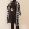 Ensemble de 3 pièces pour femmes à carreaux noir