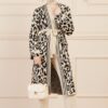Ensemble de 3 pièces pour femmes tigrée blanc/noir