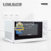 Four à micro-ondes 20L 700 Watt avec 6 niveaux de puissance et une minuterie et réglages de décongélation