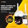 KERUI – Caméra de Surveillance intérieure IP Wifi HD 1080P sans fil avec suivi automatique et Vision nocturne