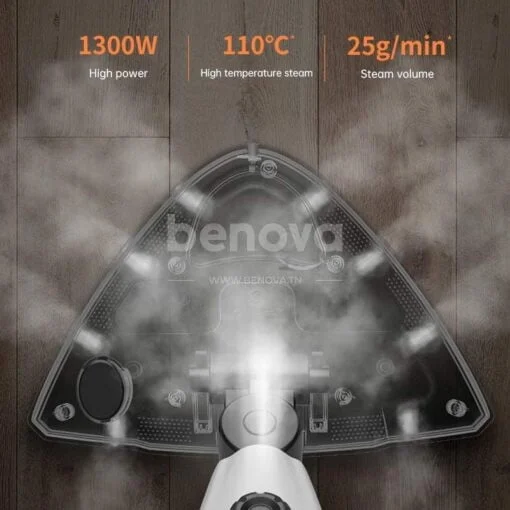 Nettoyeur Vapeur 10 En 1 Multifonction avec Diverse accessoires pour tous les Sols détachable German Quality