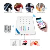 KERUI système d’alarme de sécurité Tuya Smart WIFI GSM, détecteur de mouvement et de fumée