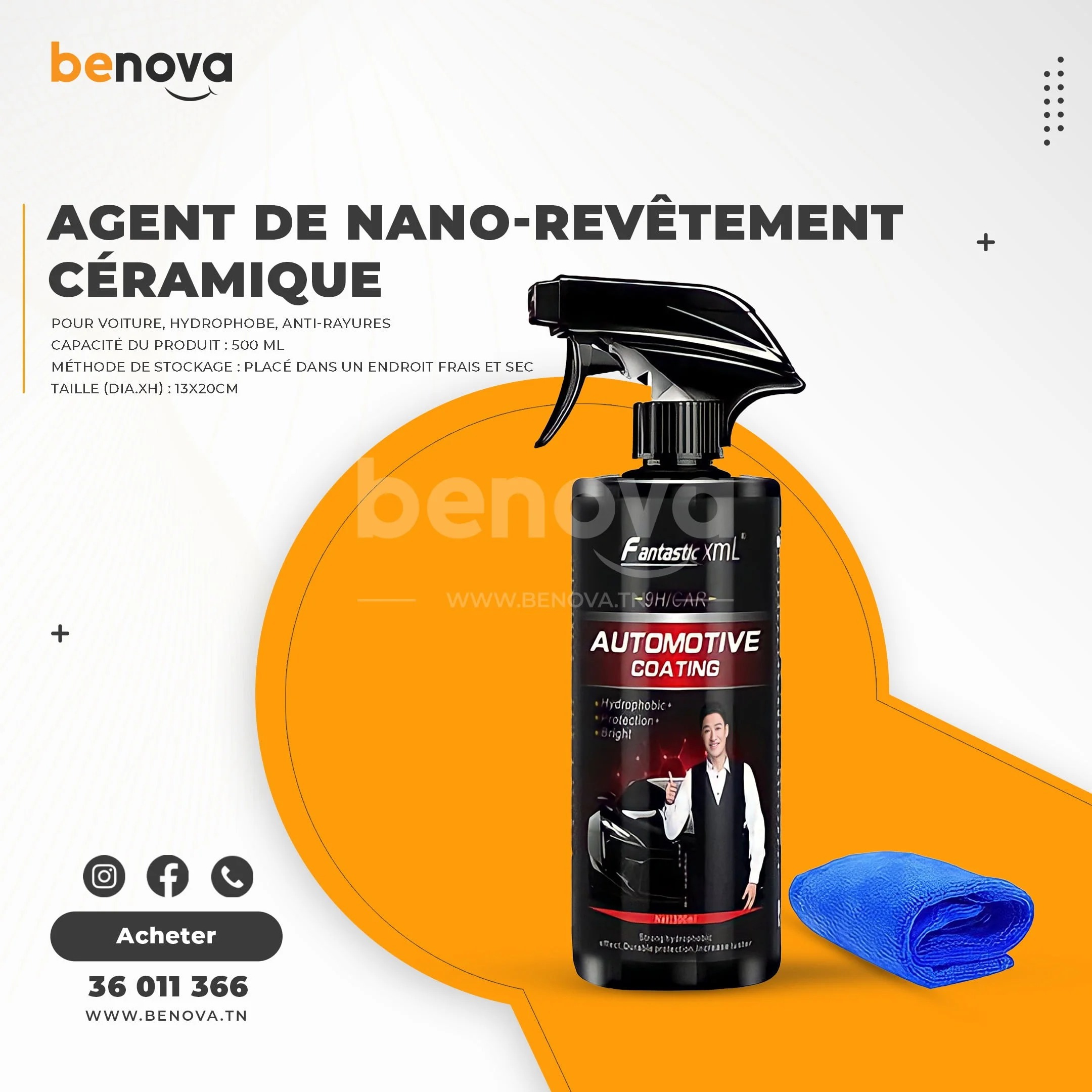 Spray De Revêtement Rapide 1 Pièce Agent De Revêtement Nano - Temu